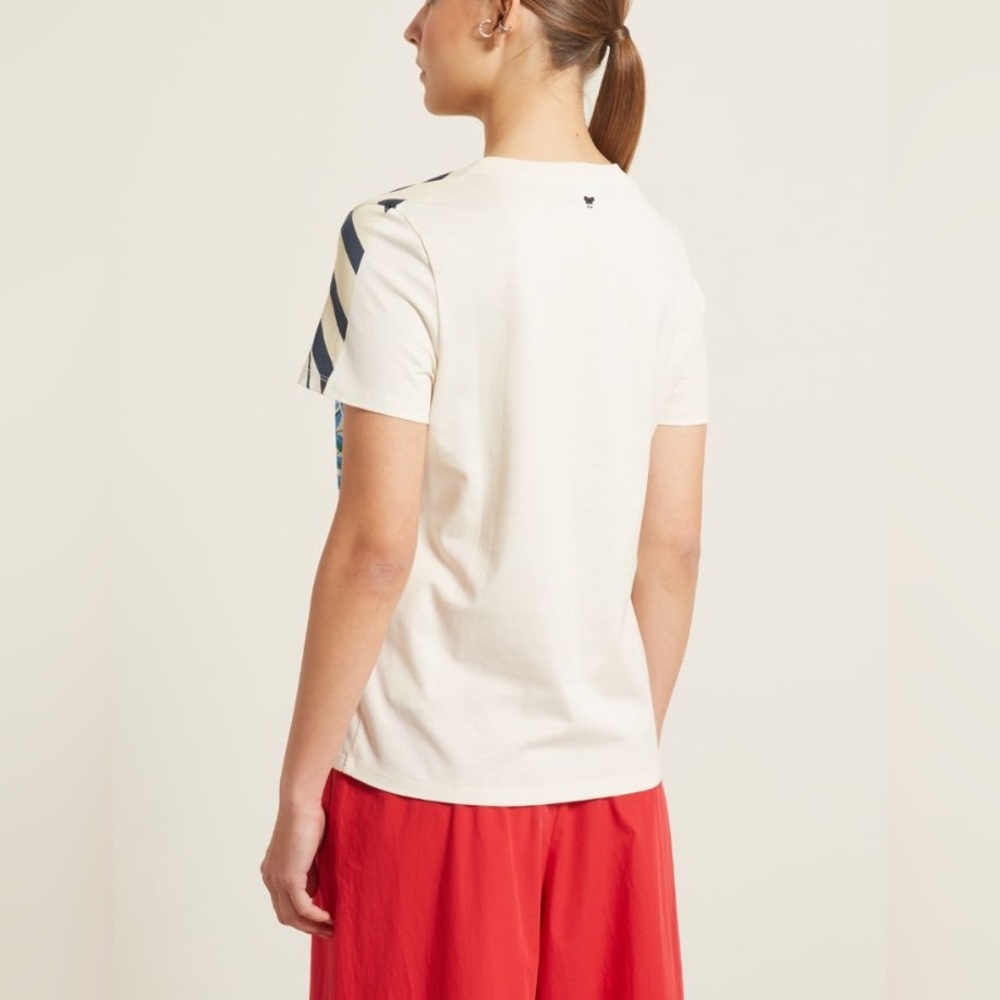 SOLD! Weekend Max Mara Label-cut Cotton T-shirt with Print Size: Various - Picture 5 of 14